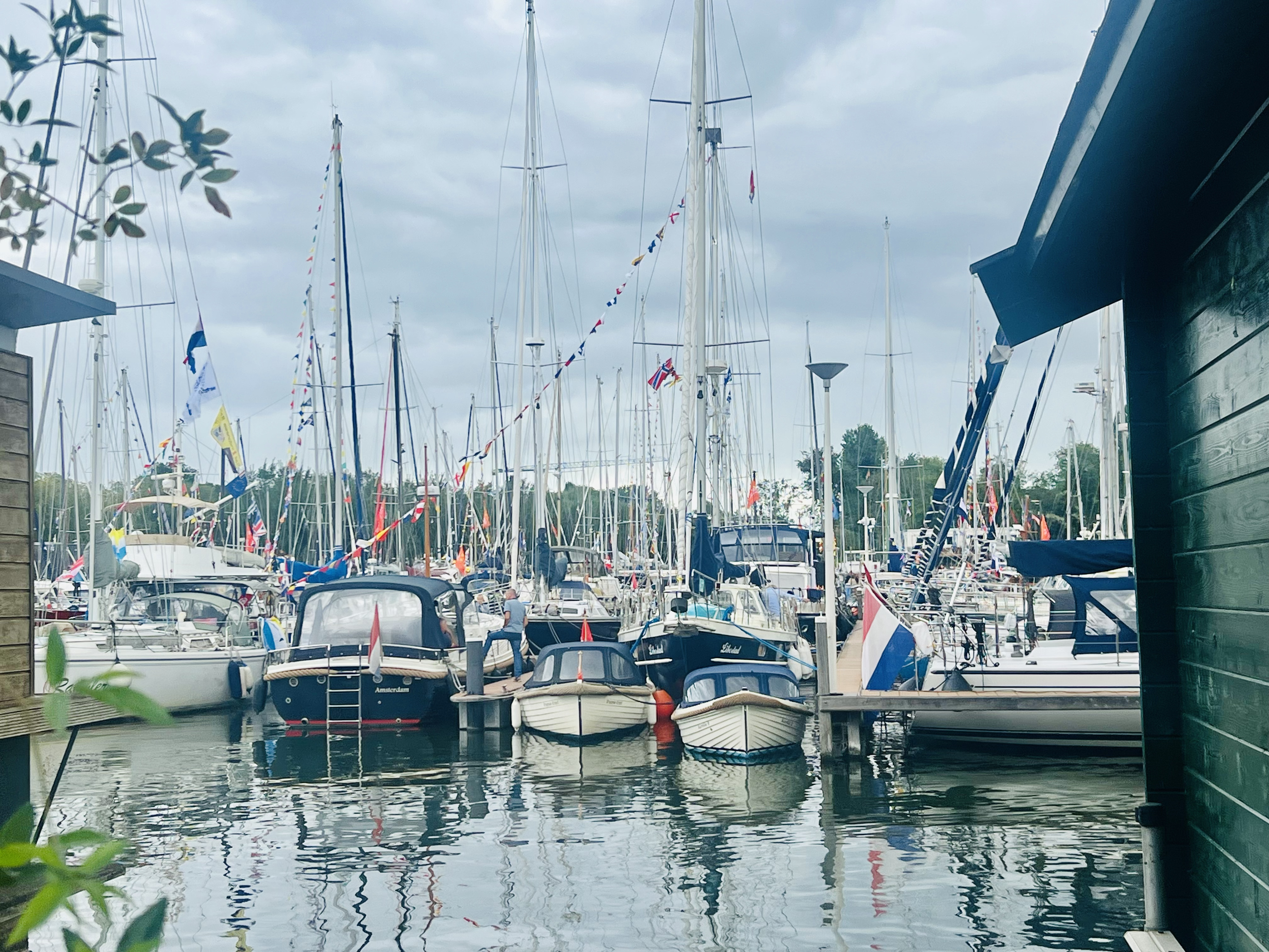 Ships in the river